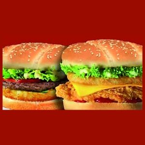 Burger King chicken ou beef du Miam's à Vitrolles