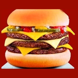 Burger Triple Cheese du Miam's à Vitrolles